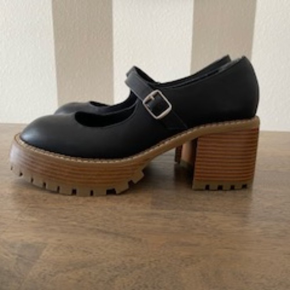 Chunky Mary Jane Shoes